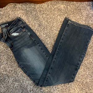 Boot cut American eagle jeans